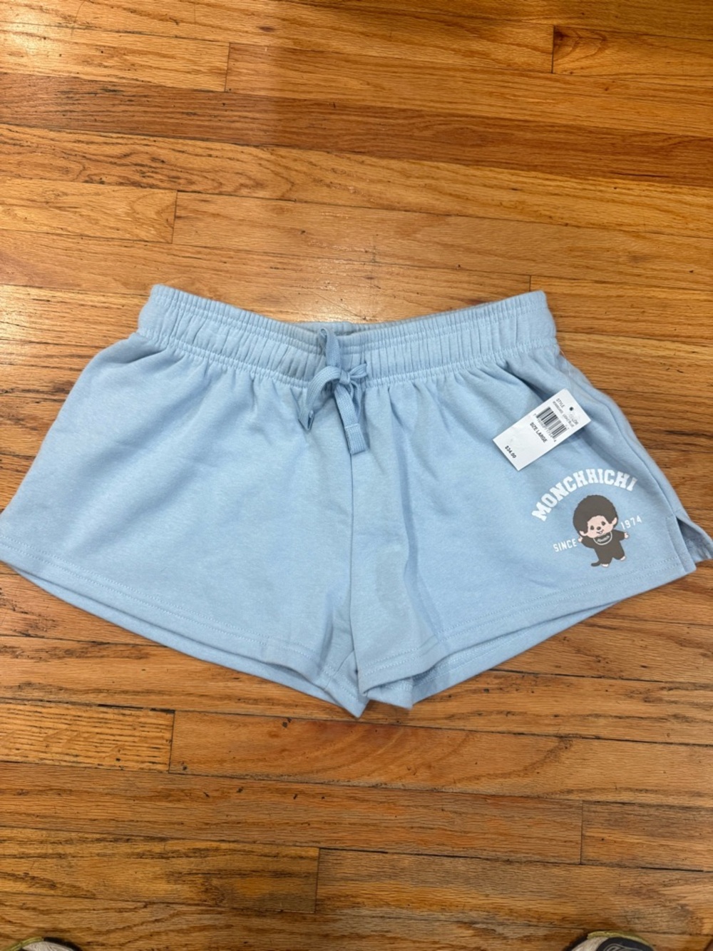 Monchhichi Light Blue Women's Lounge Shorts
Size L